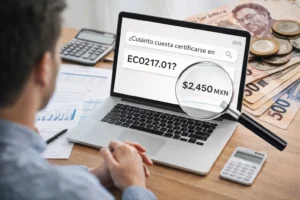 Cuánto cuesta certificarse en EC0217.01 realmente (2026)
