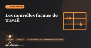 Les nouvelles formes de travail